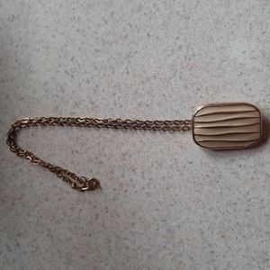 Ernst Gideon Bek cream enameled brooch  or necklace